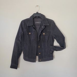 GAP Black/Gray Corduroy Jacket